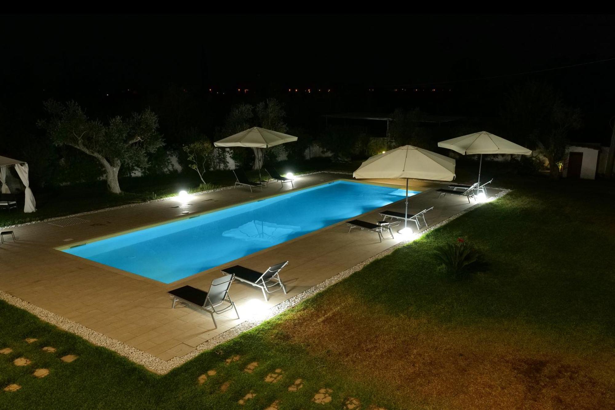 Tenuta Ricco With Pool And Garden Cursi Exteriör bild